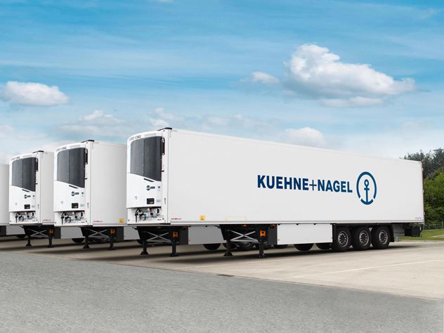 KN PharmaChain за камионски транспорт - Фармацевтска индустрија